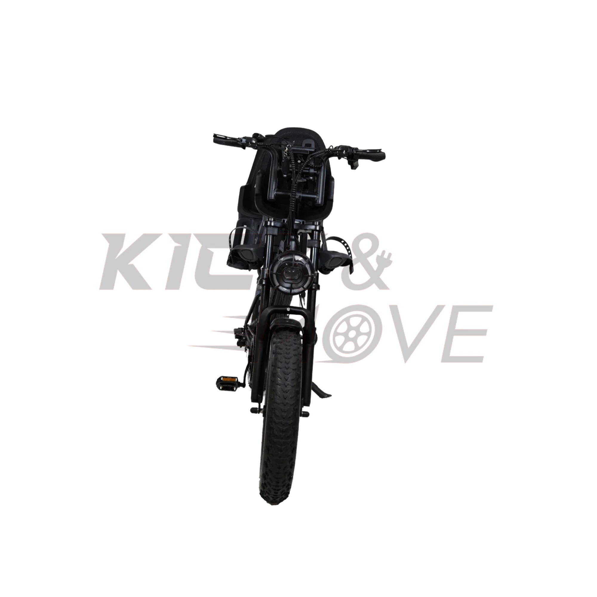 Super Deal! Kick&Move V20 PRO 9.0 2025 Family fatbike- Zwart - Hydraulische remmen