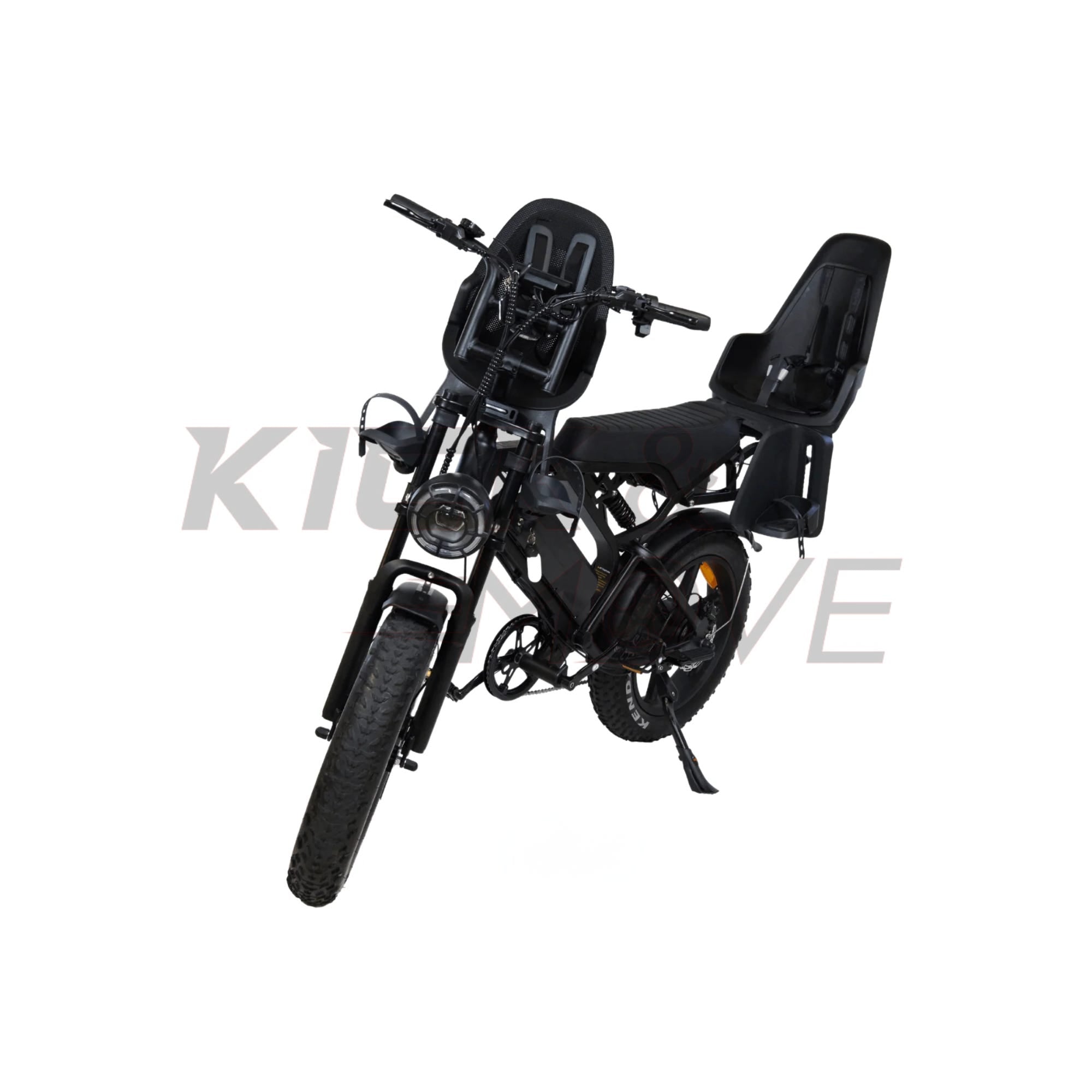 Super Deal! Kick&Move V20 PRO 9.0 2025 Family fatbike- Zwart - Hydraulische remmen