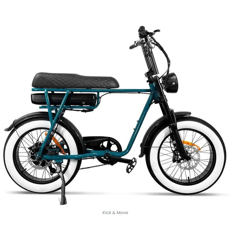 Kick&Move EB2 - Fatbike - Blauw