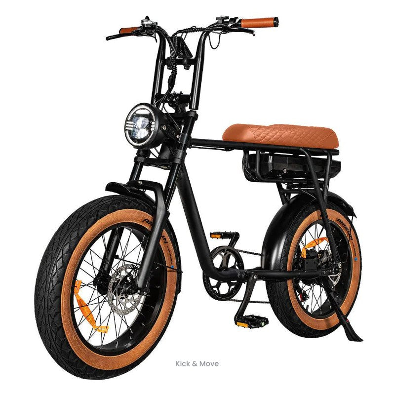 Super Back to Work Deal! Kick&Move EB2 - Fatbike - Bruin