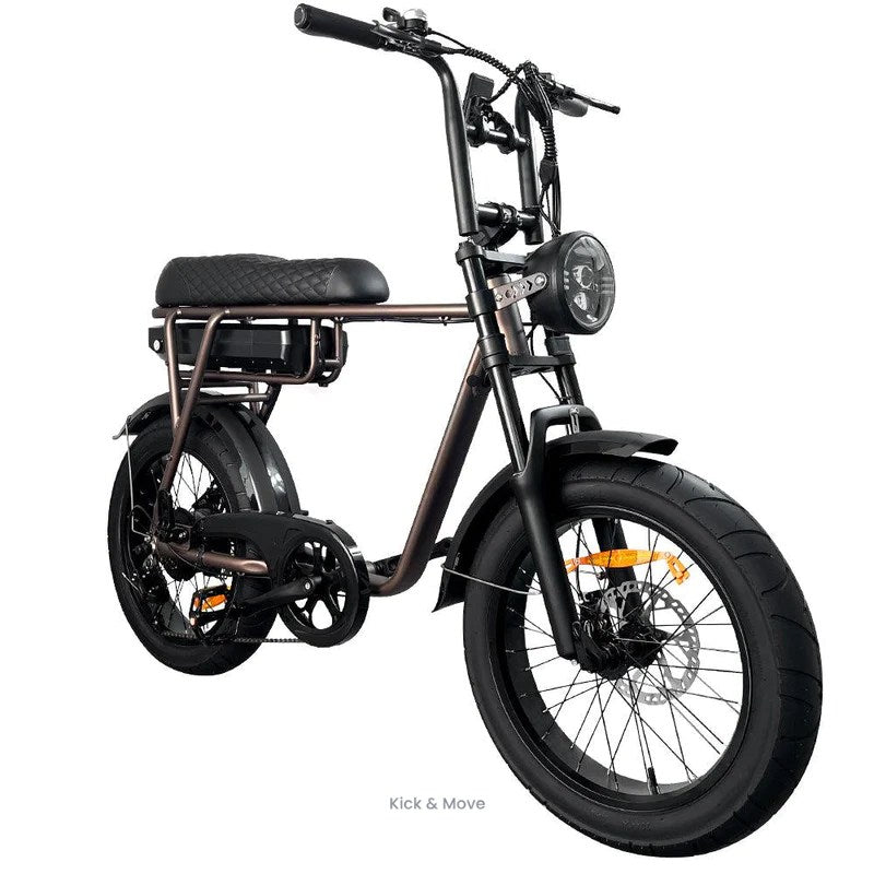 Kick&Move EB2 - Fatbike - Koffie