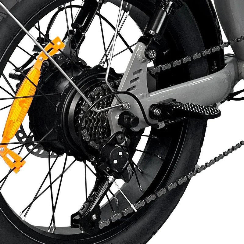 Kick&Move EB8 - Fatbike - Grijs