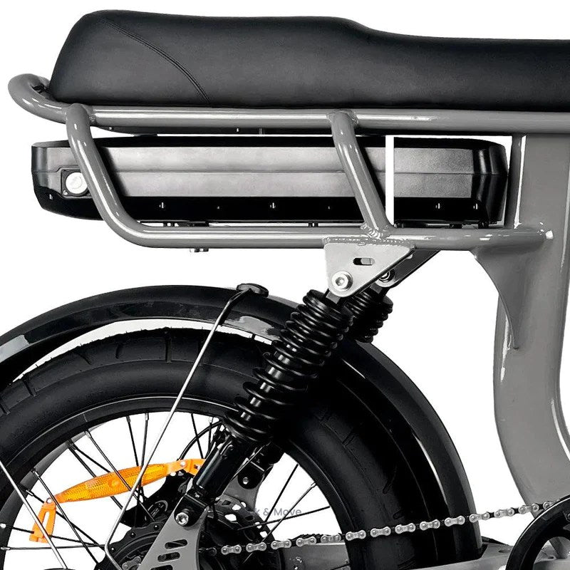 Kick&Move EB8 - Fatbike - Grijs