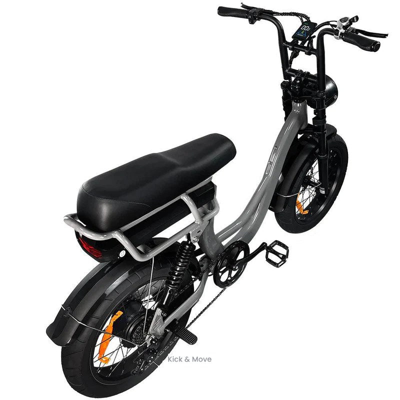 Kick&Move EB8 - Fatbike - Grijs