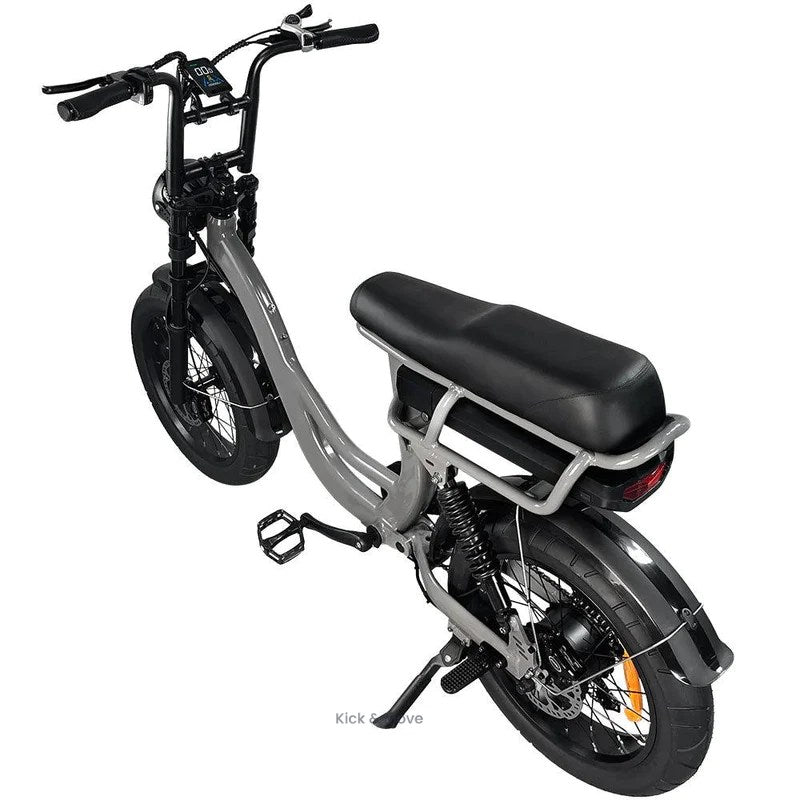 Kick&Move EB8 - Fatbike - Grijs