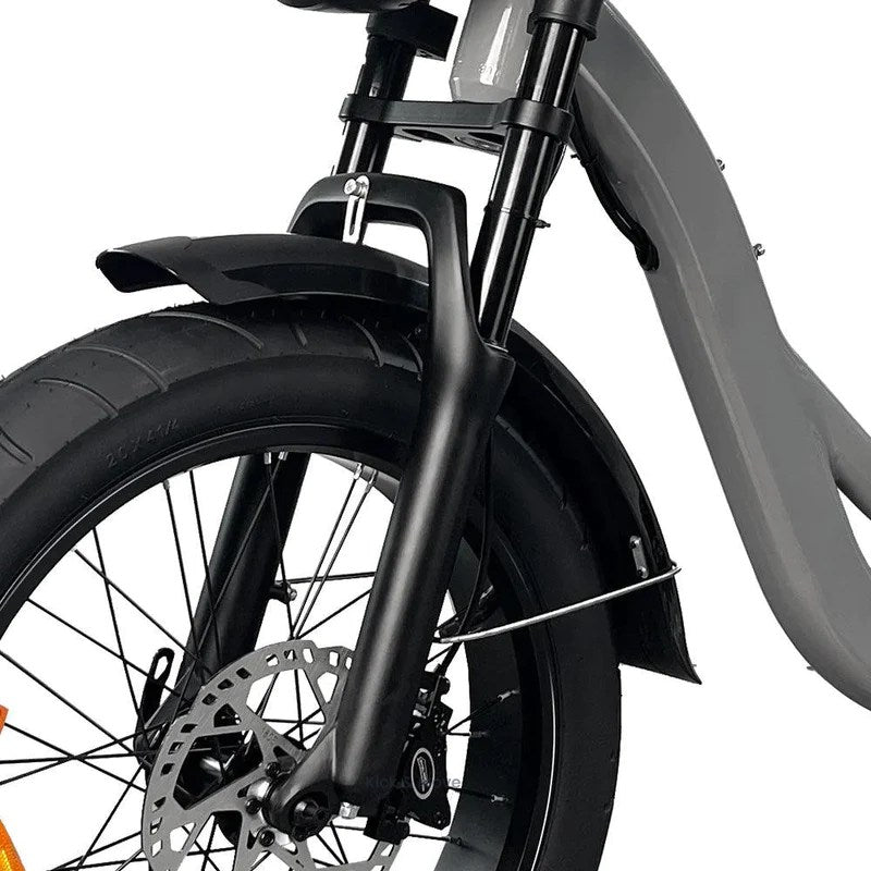 Kick&Move EB8 - Fatbike - Grijs