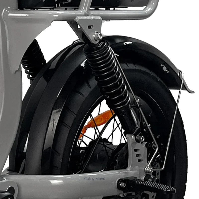 Kick&Move EB8 - Fatbike - Grijs