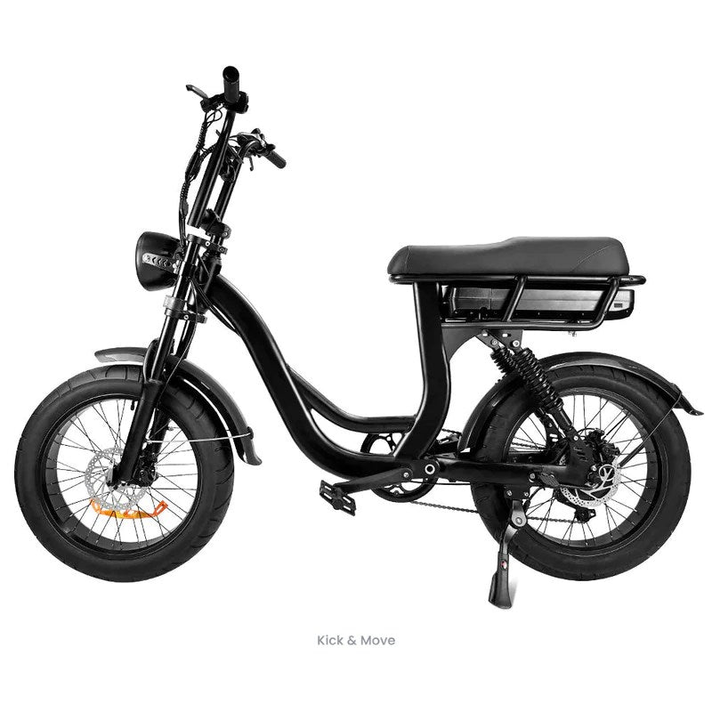 Super Deal! Kick&Move EB8 - Fatbike - Zwart