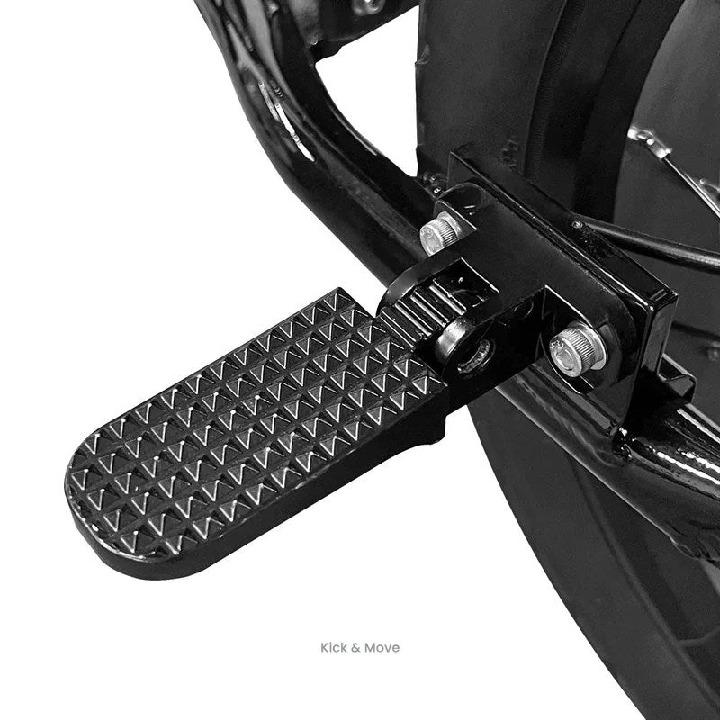 Super Deal! Kick&Move EB8 - Fatbike - Zwart