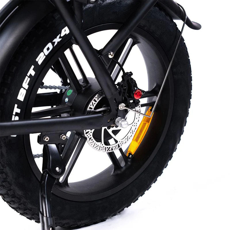 Kick&Move V8.3 - Family Fatbike - Zwart (alle accessoires inbegrepen)