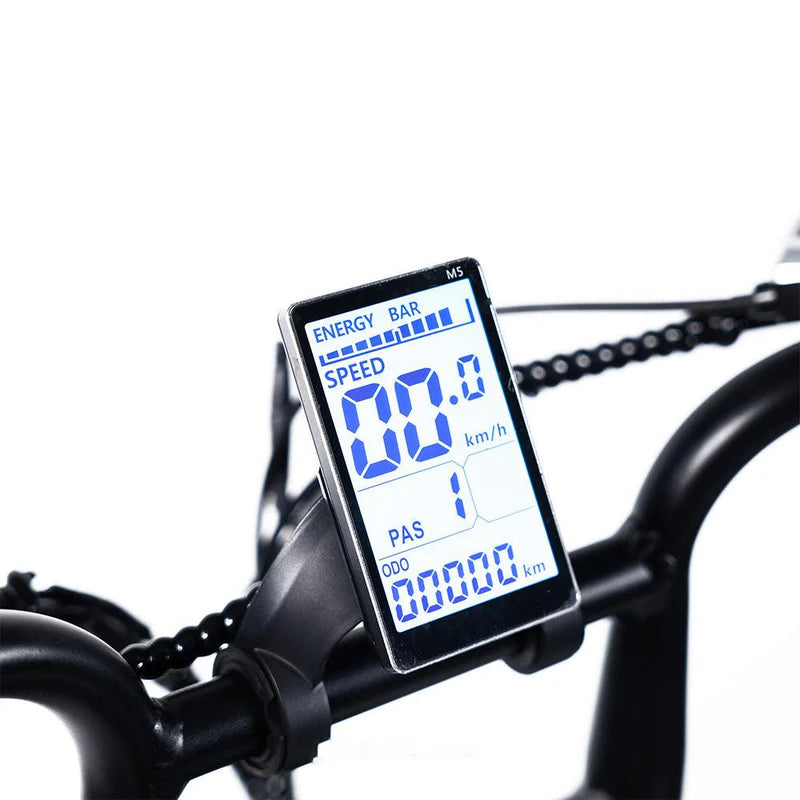 Kick&Move V8.3 - Family Fatbike - Zwart (alle accessoires inbegrepen)