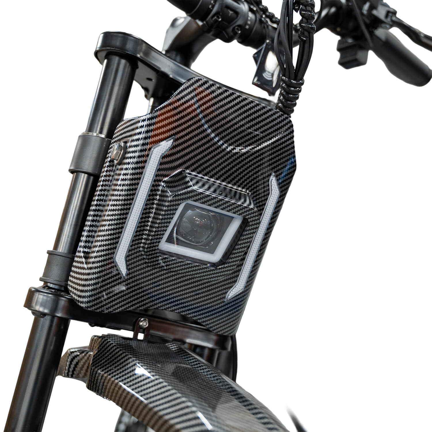 Super Deal! Kick&Move V20 Cross - 2026 - Carbon - Skinny bike met fatbike look