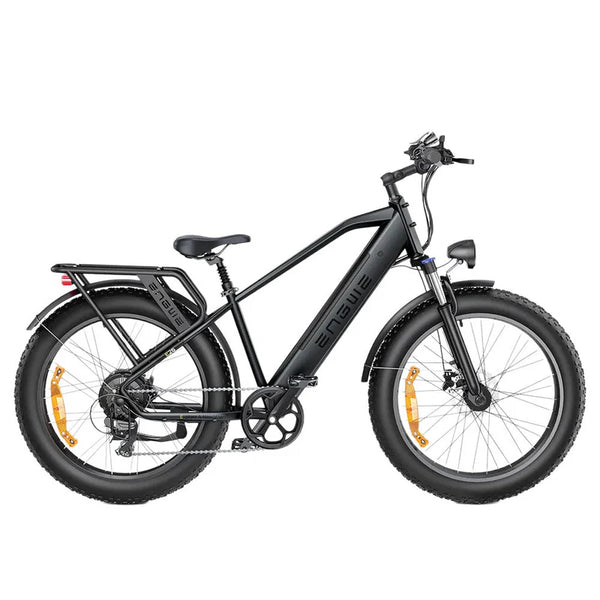 ENGWE E26 - Hoge instap - Fatbike - Zwart