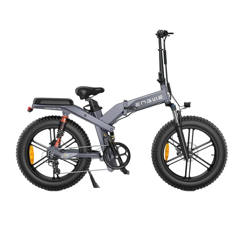 ENGWE X20 - Elektrische Vouwfiets - Dubbele Accu - Grijs