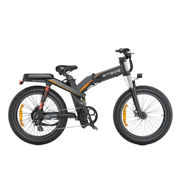 ENGWE X24 - Elektrische Vouwfiets - Enkele Accu - Zwart