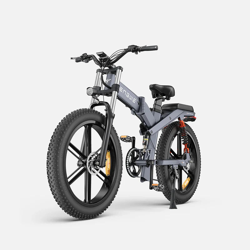 ENGWE X26 - Elektrische Vouwfiets - Dubbele Accu - Grijs