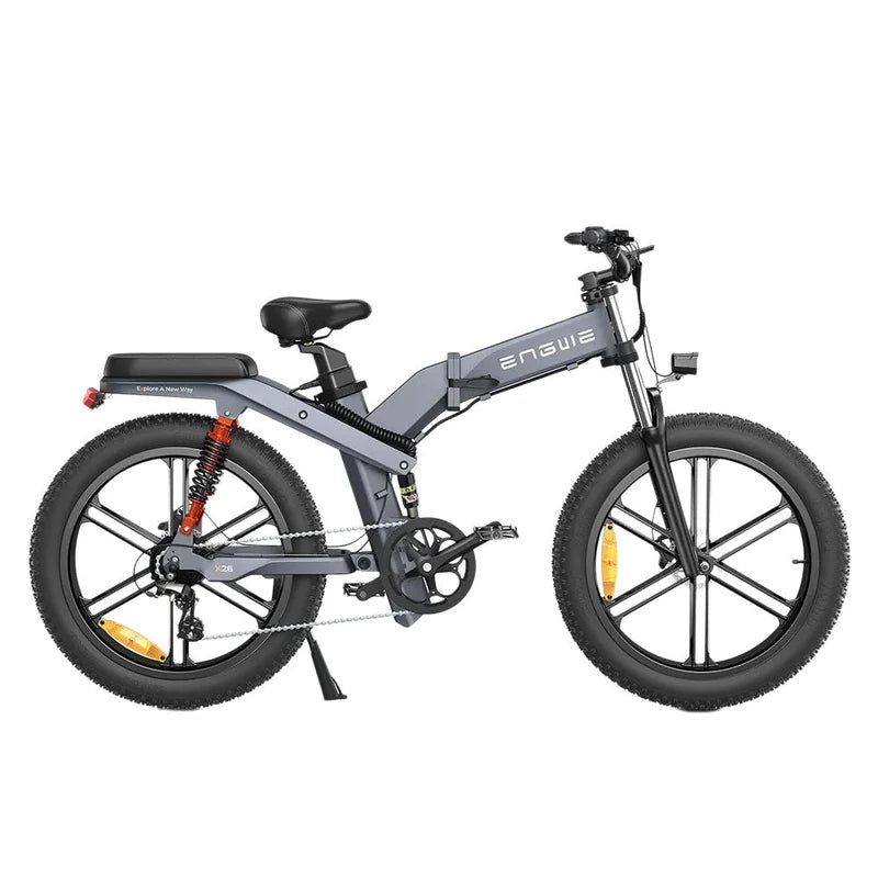 ENGWE X26 - Elektrische Vouwfiets - Dubbele Accu - Grijs