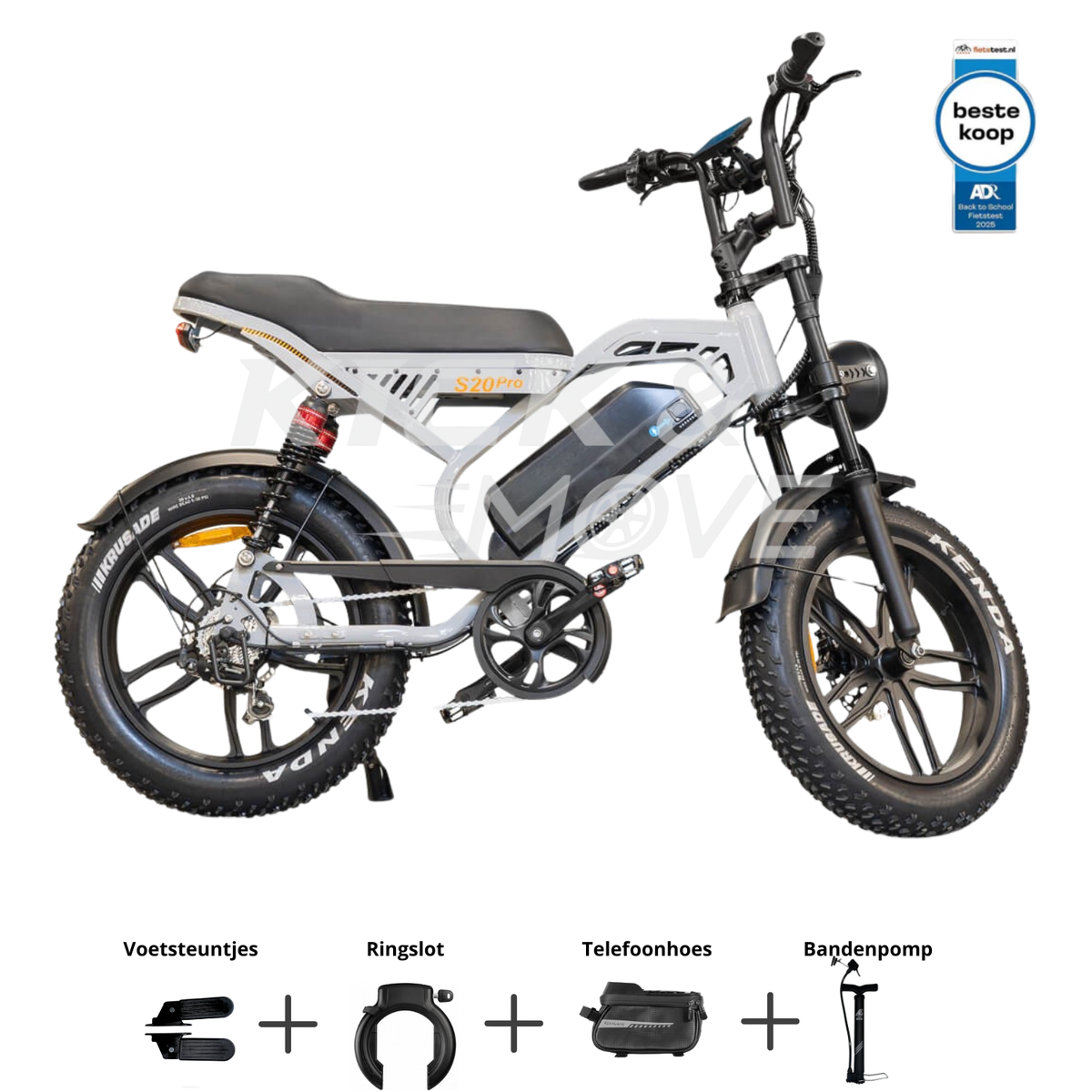 Super Deal! Kick&Move S20 PRO 9.0 2025 - Nardo Grey - Hydraulische