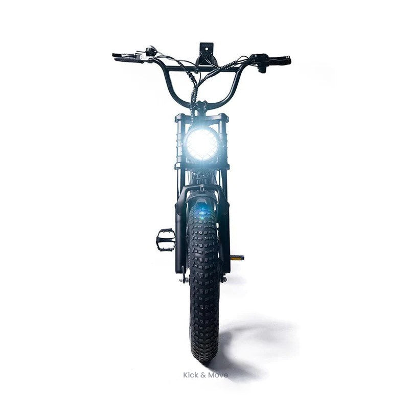 Kick&Move H9 - Fatbike - Spacegrijs